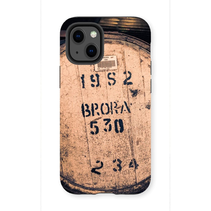 Brora 1982 Cask Tough Phone Case iPhone 13 Mini / Gloss by Wandering Spirits Global