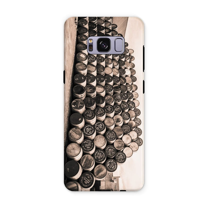 Empty Glengyle Casks Sepia Toned Tough Phone Case Samsung Galaxy S8 Plus / Gloss by Wandering Spirits Global