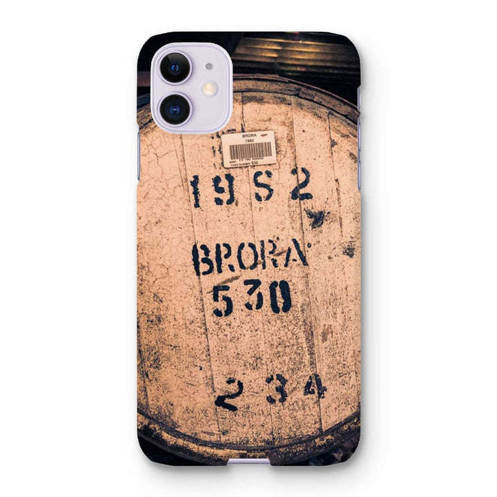 Brora 1982 Cask Snap Phone Case iPhone 11 / Gloss by Wandering Spirits Global
