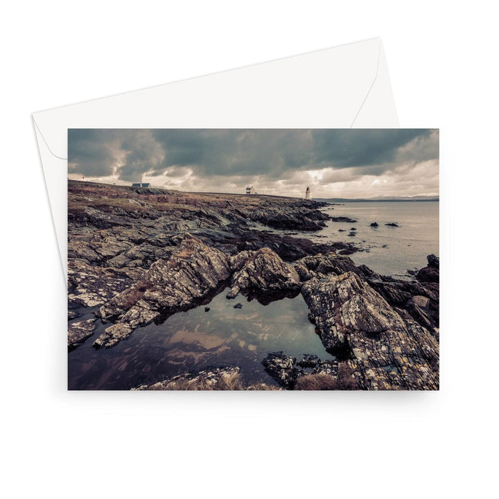 Loch Indaal Islay Winter Greeting Card 7"x5" / 1 Card by Wandering Spirits Global