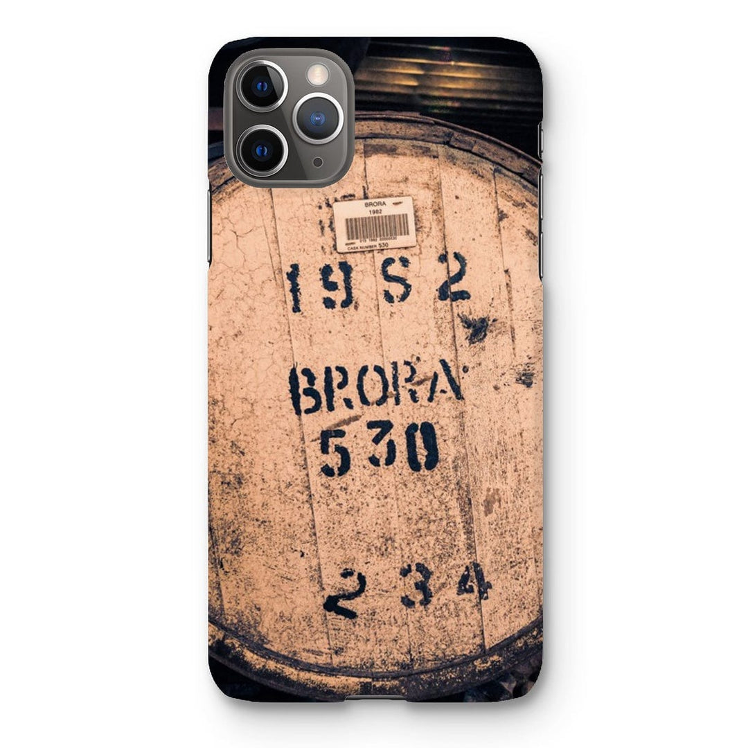 Brora 1982 Cask Snap Phone Case iPhone 11 Pro Max / Gloss by Wandering Spirits Global