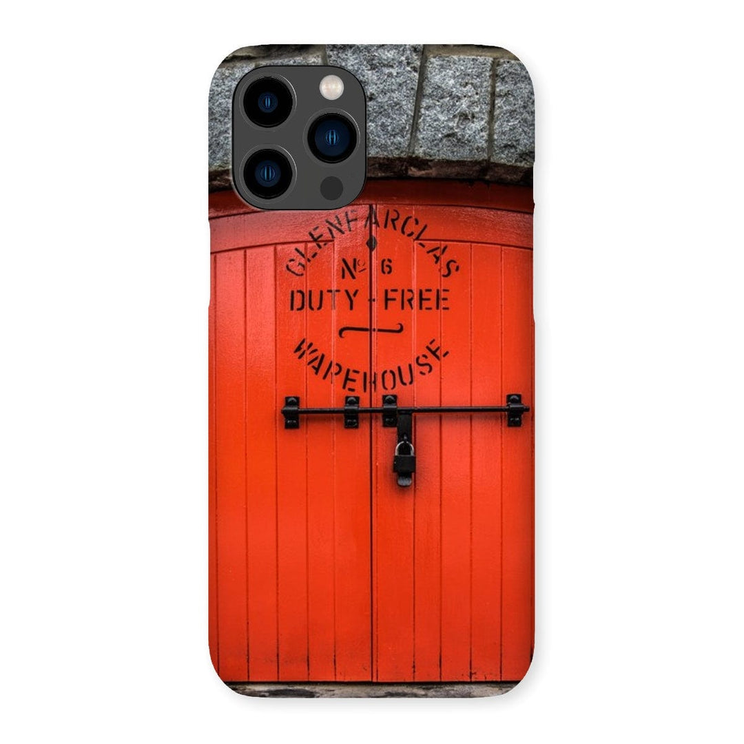 Glenfarclas Distillery Duty Free Warehouse 6 Snap Phone Case iPhone 14 Pro Max / Gloss by Wandering Spirits Global