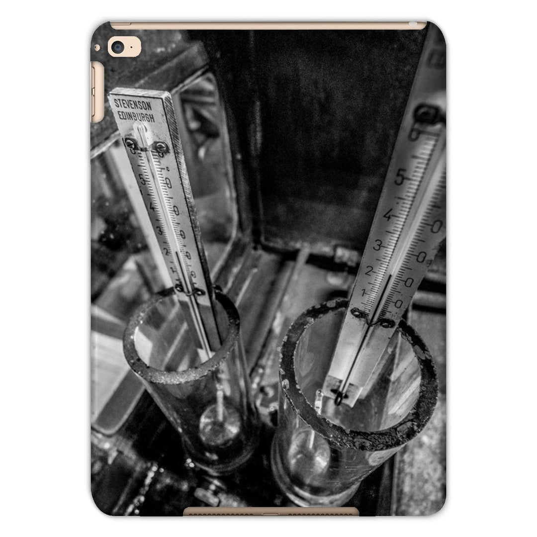 Distilling Thermometers Laphroaig Black and White Tablet Cases iPad Air 2 / Gloss by Wandering Spirits Global