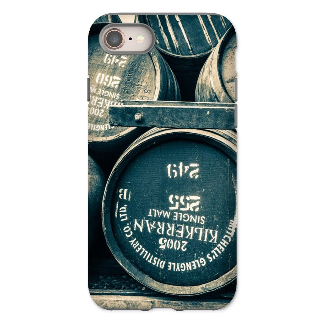 Kilkerran Casks Tough Phone Case iPhone 8 / Gloss by Wandering Spirits Global