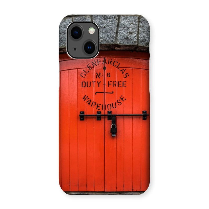Glenfarclas Distillery Duty Free Warehouse 6 Snap Phone Case iPhone 13 Mini / Gloss by Wandering Spirits Global