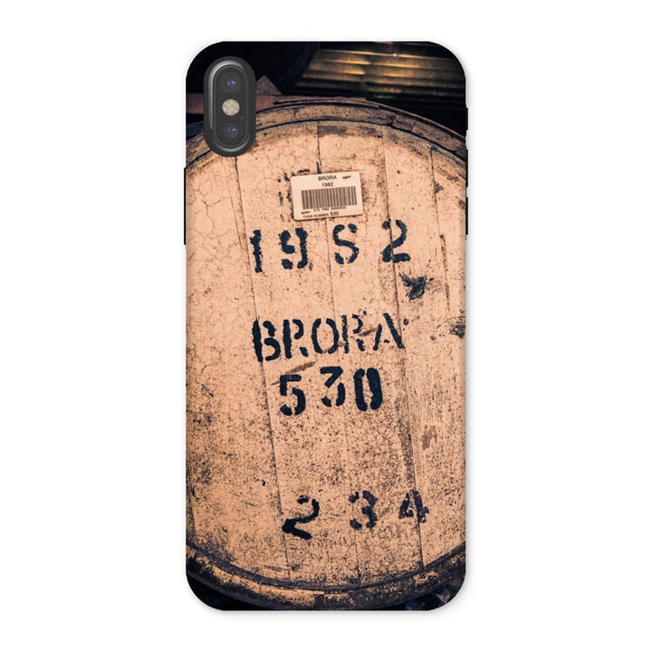 Brora 1982 Cask Tough Phone Case iPhone X / Gloss by Wandering Spirits Global
