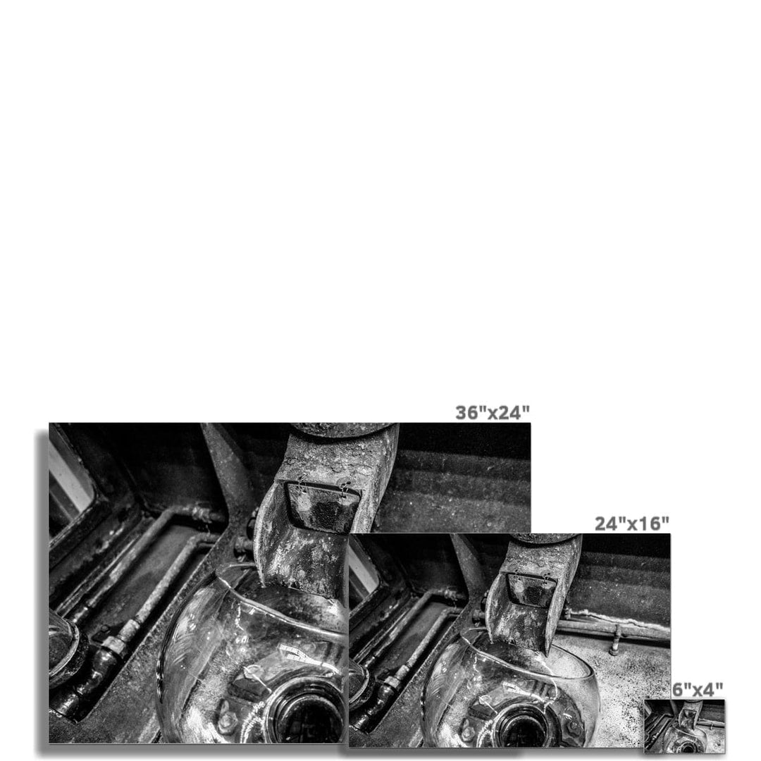 Low Wines Wash Still No 1 Black and White C-Type Print by Wandering Spirits Global