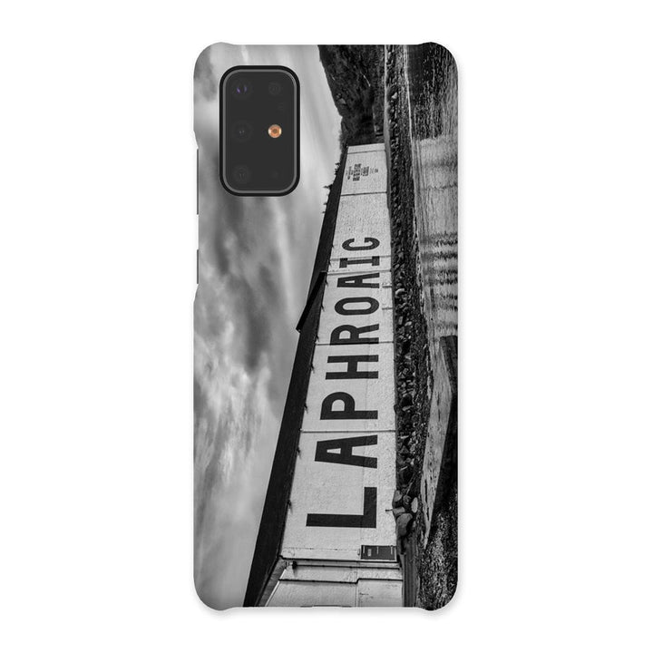 Laphroaig Distillery Islay Black and White Snap Phone Case Samsung Galaxy S20 Plus / Gloss by Wandering Spirits Global
