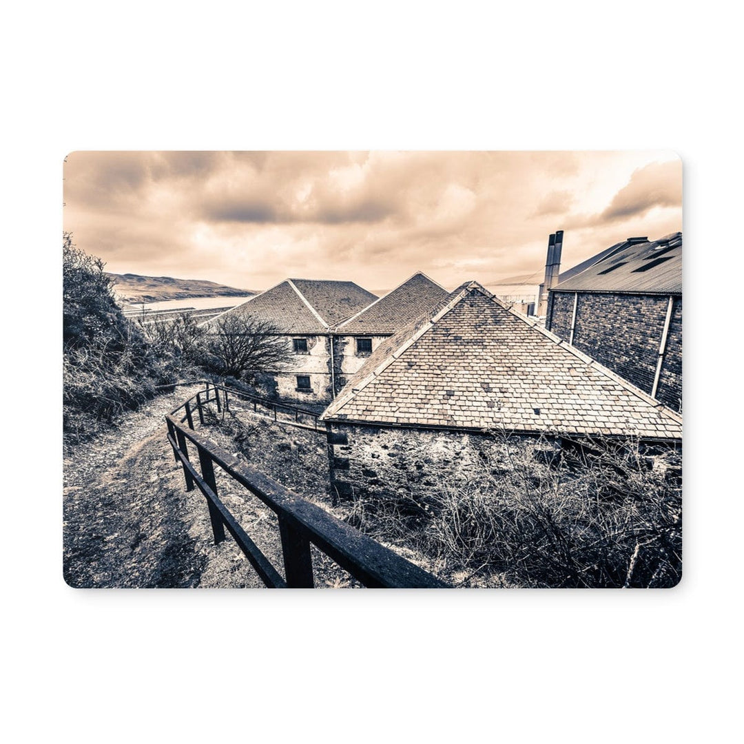 View From Above Bunnahabhain Distillery Placemat 4 Placemats by Wandering Spirits Global