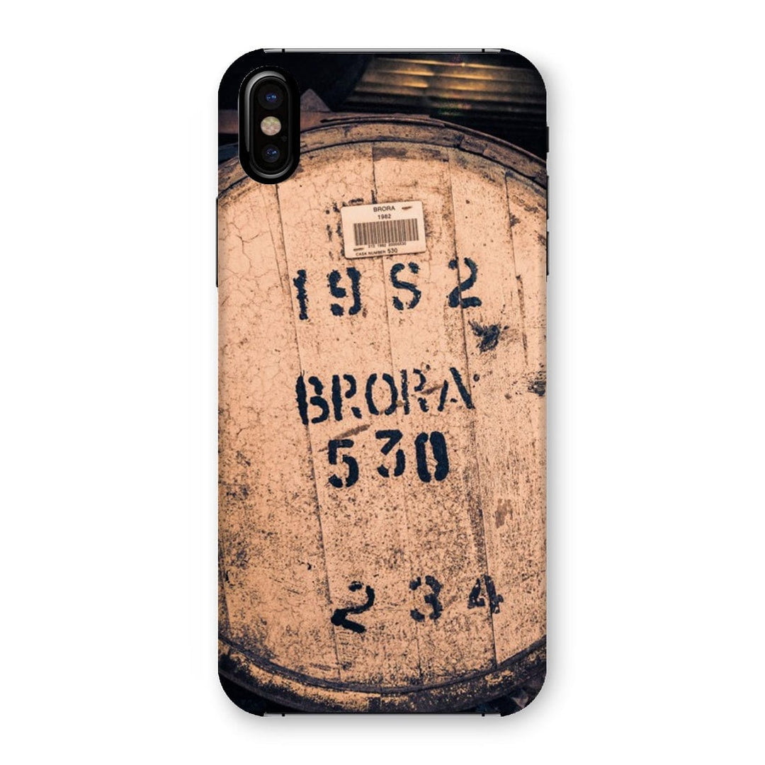 Brora 1982 Cask Snap Phone Case iPhone XS / Gloss by Wandering Spirits Global