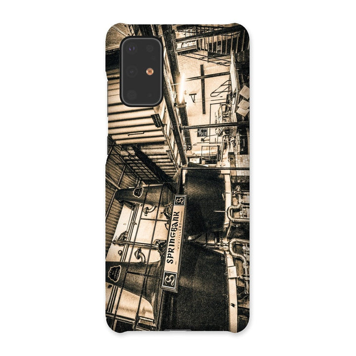 Springbank Distillery Black and White Snap Phone Case Samsung Galaxy S20 Plus / Gloss by Wandering Spirits Global