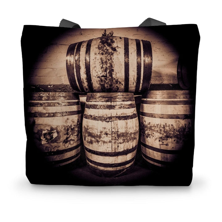 Octave Casks Bunnahabhain Distillery Canvas Tote Bag 14"x18.5" by Wandering Spirits Global