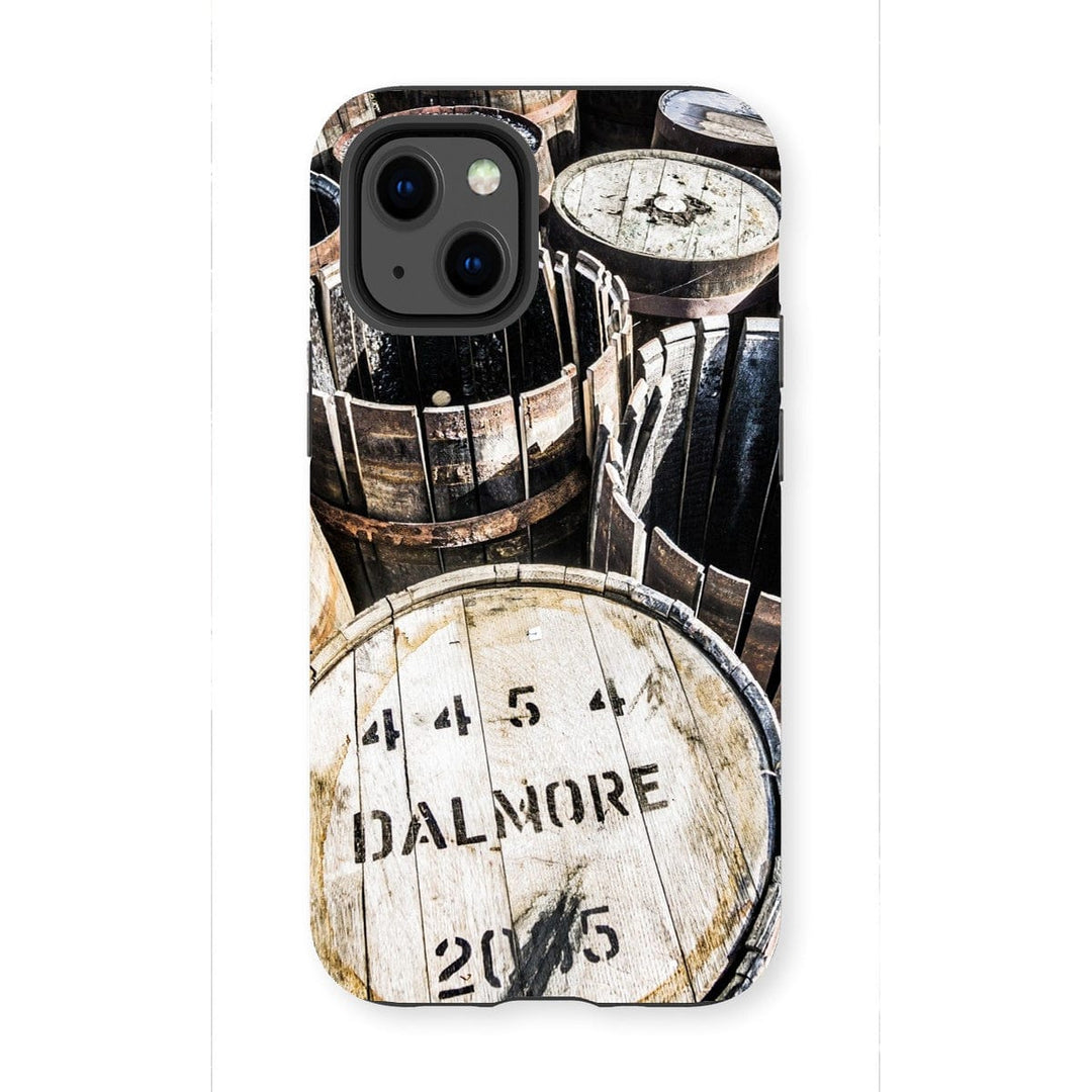 Dalmore Distillery Casks Tough Phone Case iPhone 13 Mini / Gloss by Wandering Spirits Global