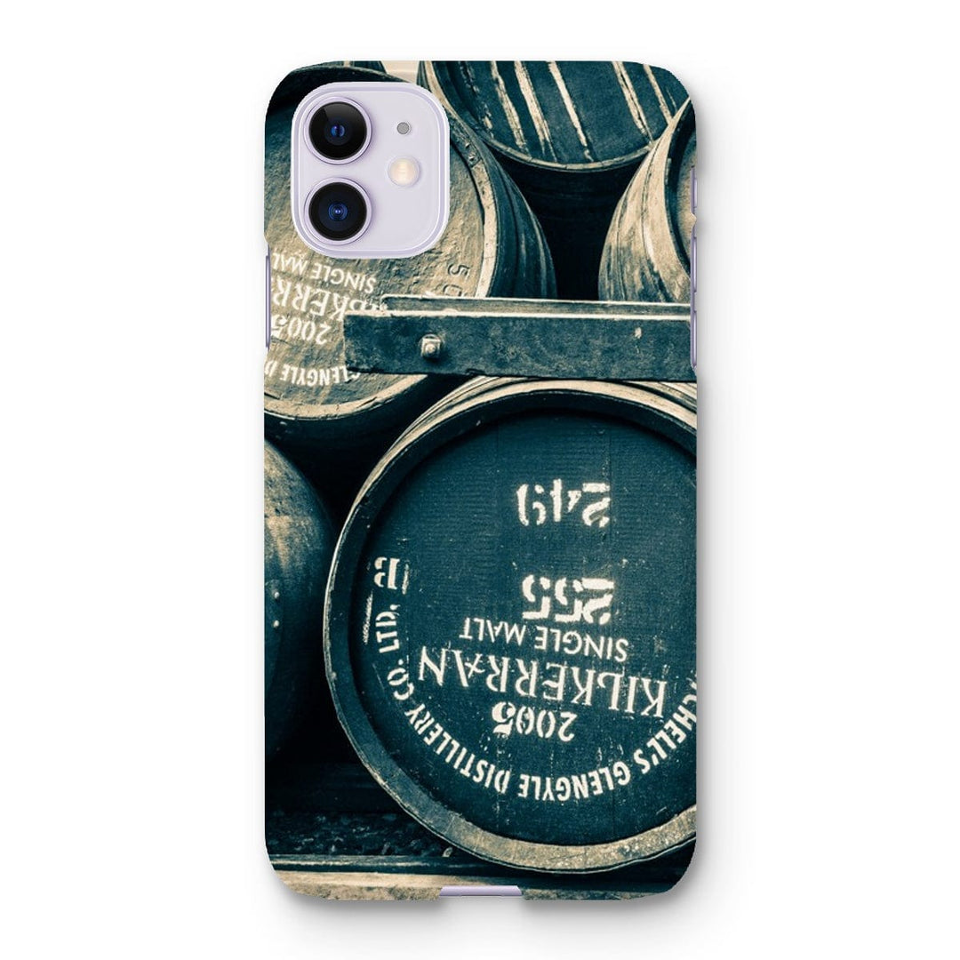 Kilkerran Casks Snap Phone Case iPhone 11 / Gloss by Wandering Spirits Global