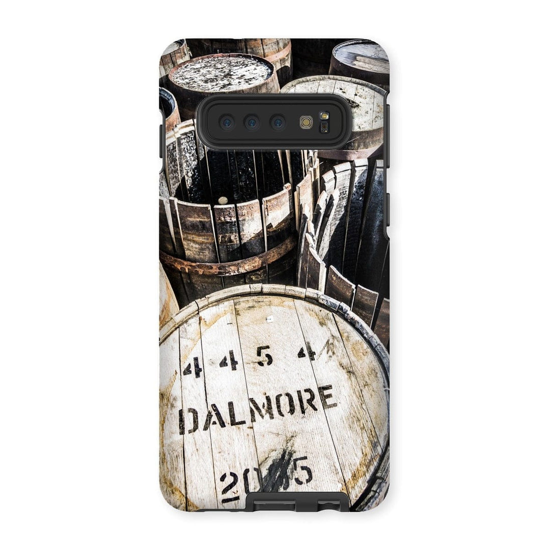 Dalmore Distillery Casks Tough Phone Case Samsung Galaxy S10 / Gloss by Wandering Spirits Global