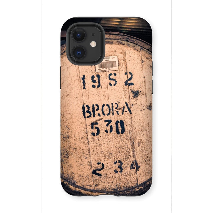 Brora 1982 Cask Tough Phone Case iPhone 12 Mini / Gloss by Wandering Spirits Global