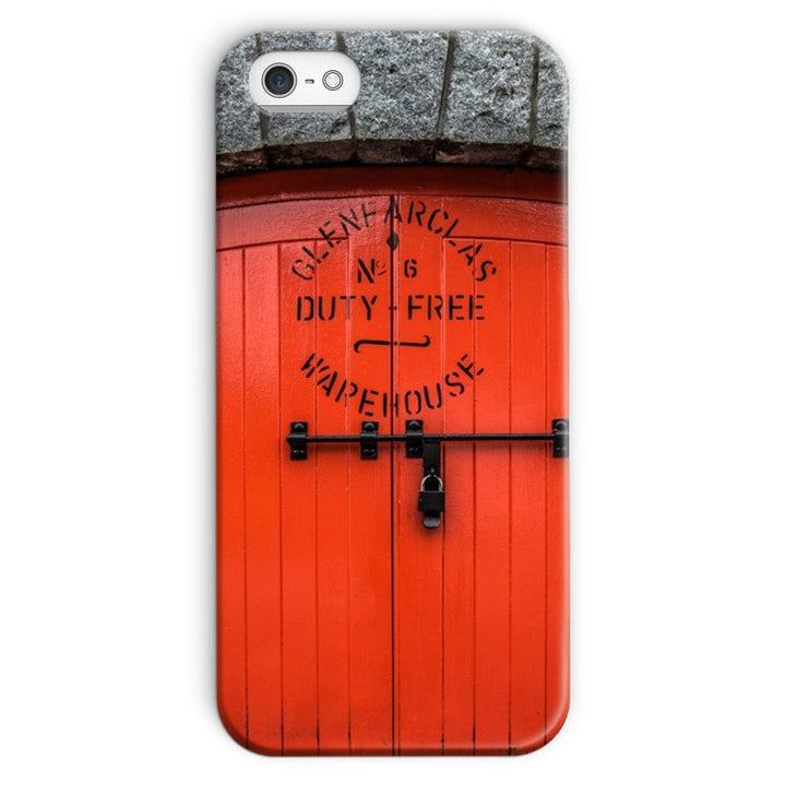 Glenfarclas Distillery Duty Free Warehouse 6 Snap Phone Case iPhone SE (2020) / Gloss by Wandering Spirits Global