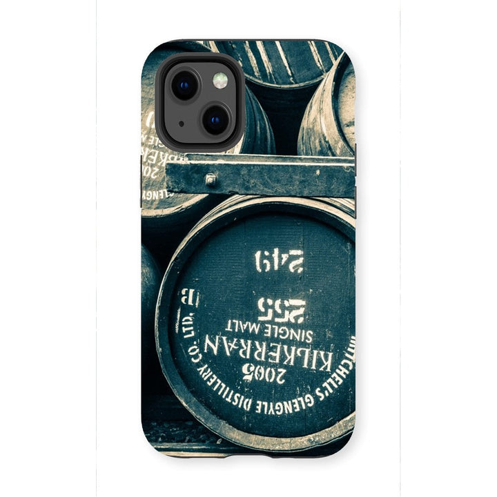 Kilkerran Casks Tough Phone Case iPhone 13 Mini / Gloss by Wandering Spirits Global
