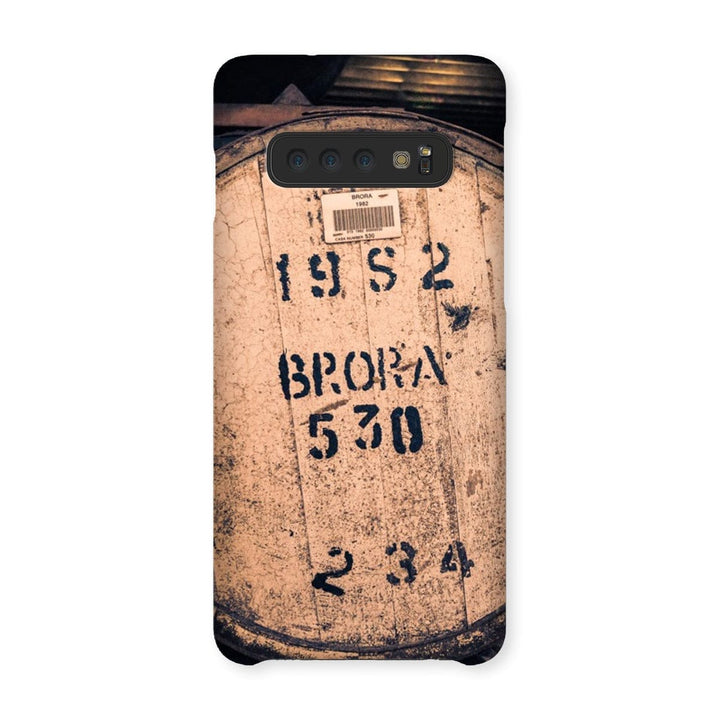Brora 1982 Cask Snap Phone Case Samsung Galaxy S10 / Gloss by Wandering Spirits Global