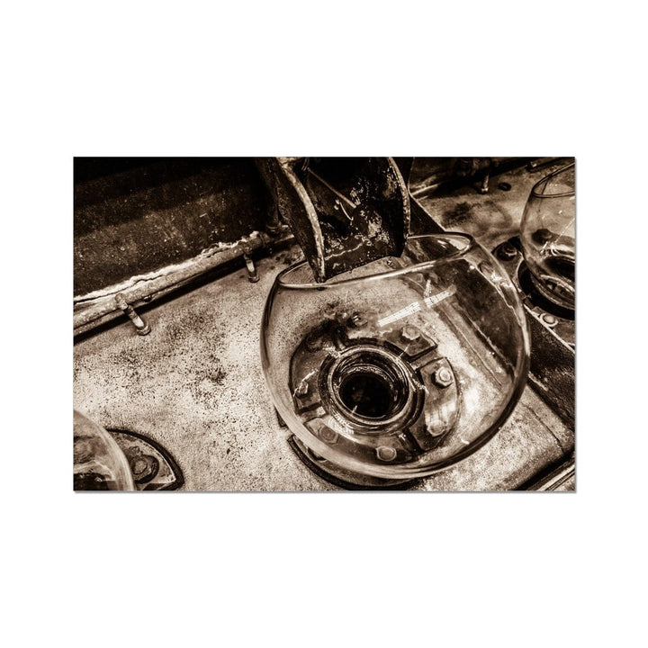 Low Wines from Wash Still No. 2 Laphroaig Sepia Toned C-Type Print 24"x16" by Wandering Spirits Global