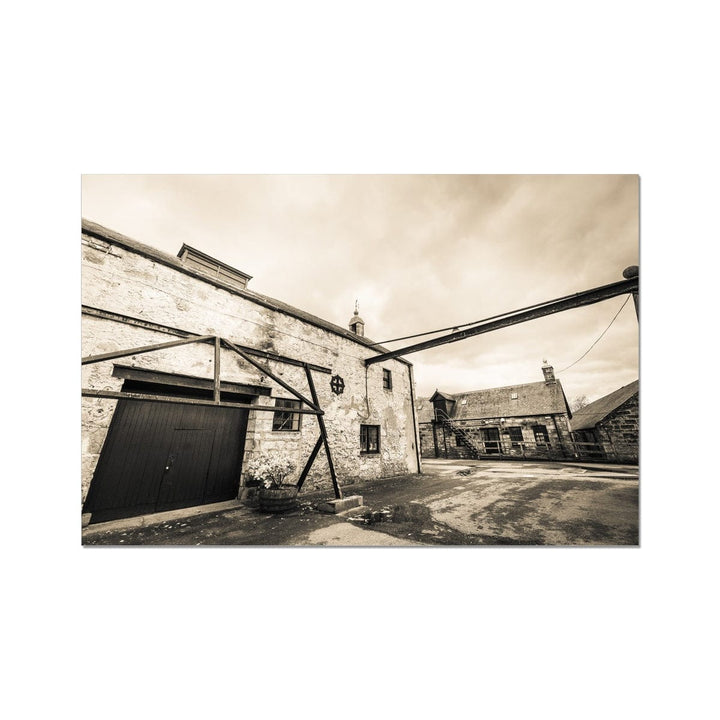 Brora Still Room Golden Black and White C-Type Print 24"x16" by Wandering Spirits Global