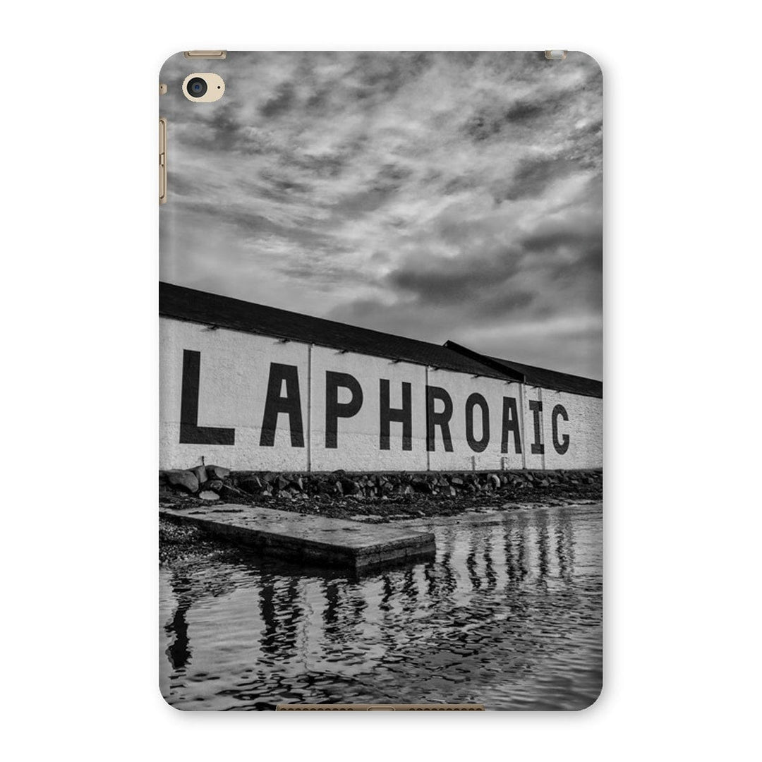 Laphroaig Distillery Islay Black and White Tablet Cases iPad Mini 4 / Gloss by Wandering Spirits Global