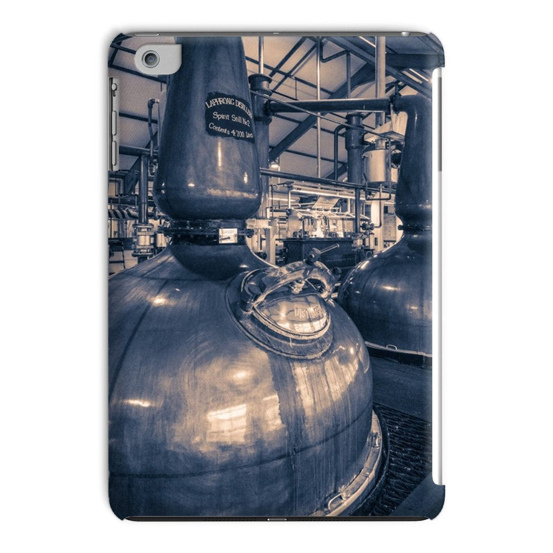 Spirit and Wash Stills Laphroaig Distillery Purple Toned Tablet Cases iPad Mini 1/2/3 / Gloss by Wandering Spirits Global