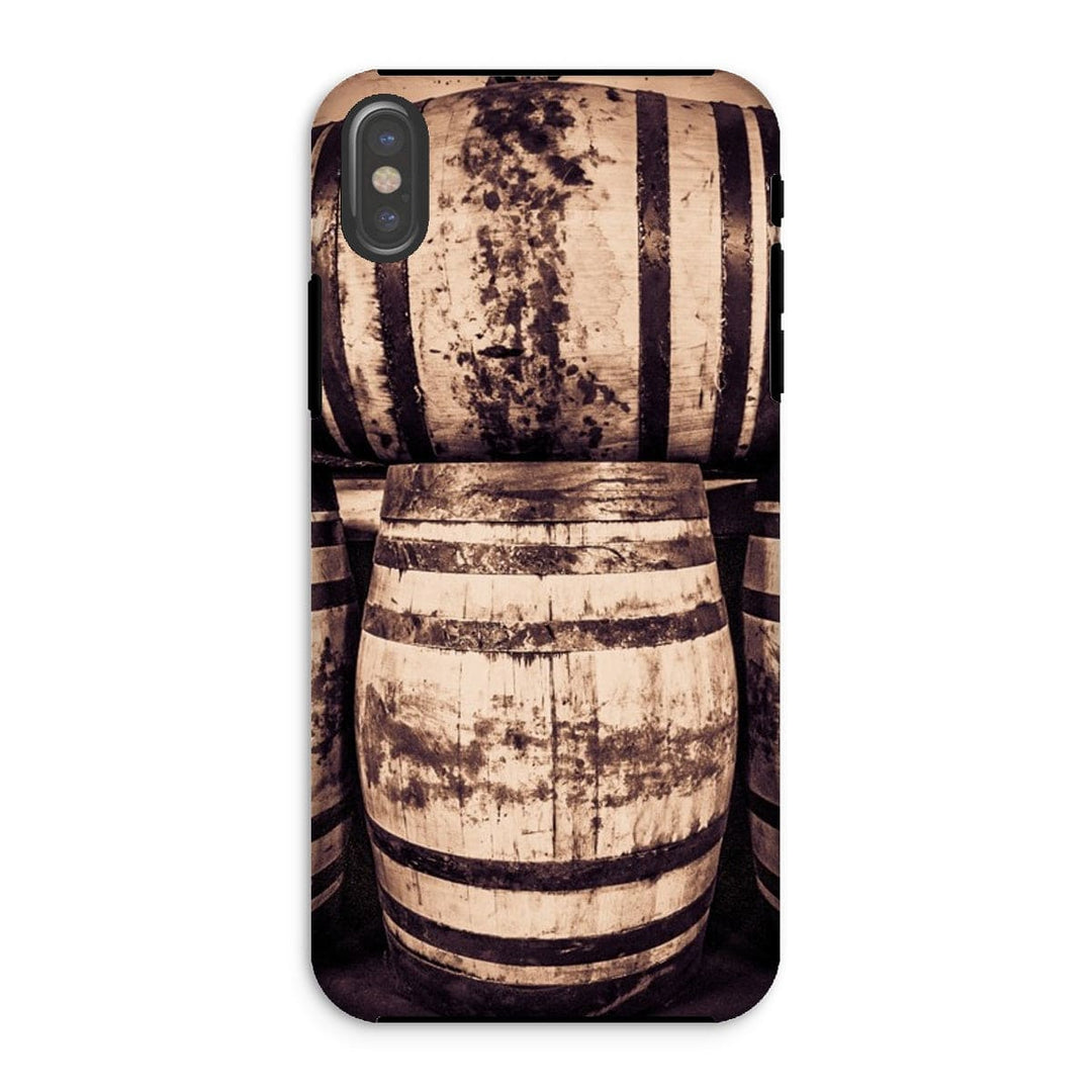 Octave Casks Bunnahabhain Distillery Tough Phone Case iPhone XS / Gloss by Wandering Spirits Global