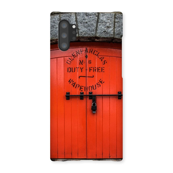 Glenfarclas Distillery Duty Free Warehouse 6 Snap Phone Case Samsung Galaxy Note 10P / Gloss by Wandering Spirits Global