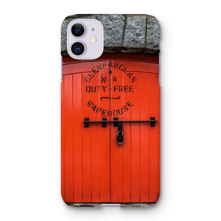 Glenfarclas Distillery Duty Free Warehouse 6 Snap Phone Case iPhone 11 / Gloss by Wandering Spirits Global