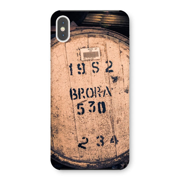 Brora 1982 Cask Snap Phone Case iPhone XS Max / Gloss by Wandering Spirits Global