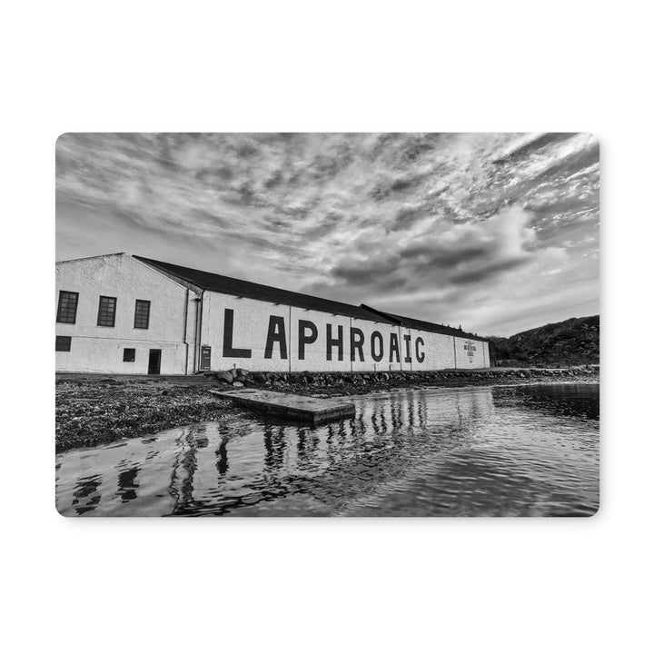 Laphroaig Distillery Islay Black and White Placemat 2 Placemats by Wandering Spirits Global