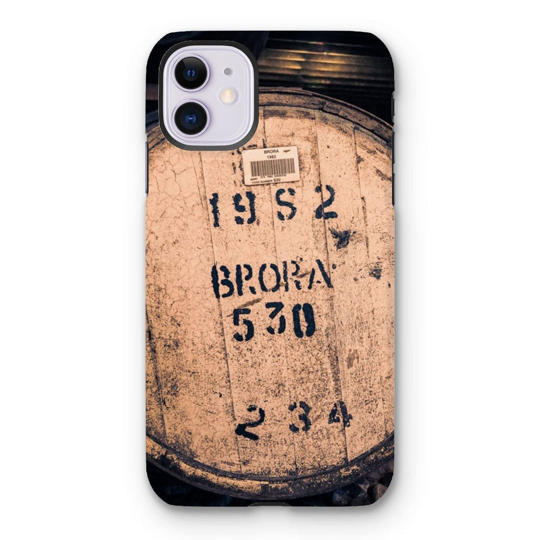 Brora 1982 Cask Tough Phone Case iPhone 11 / Gloss by Wandering Spirits Global