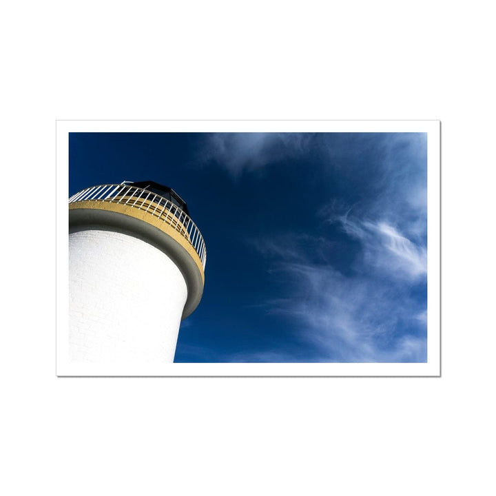 Port Charlotte Lighthouse Hahnemühle Photo Rag Print 24"x16" by Wandering Spirits Global