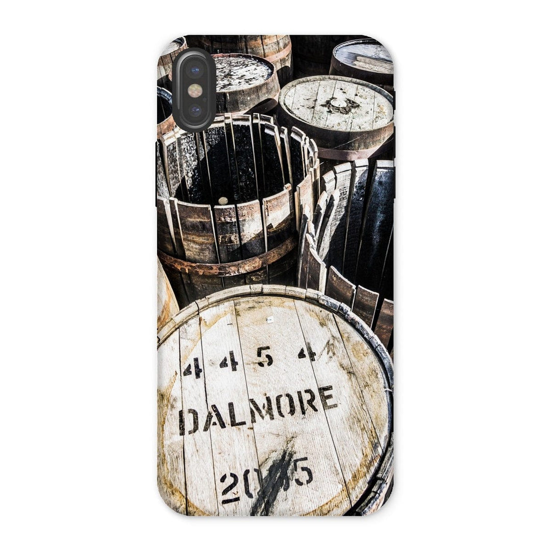 Dalmore Distillery Casks Tough Phone Case iPhone X / Gloss by Wandering Spirits Global