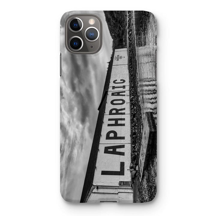 Laphroaig Distillery Islay Black and White Snap Phone Case iPhone 11 Pro Max / Gloss by Wandering Spirits Global