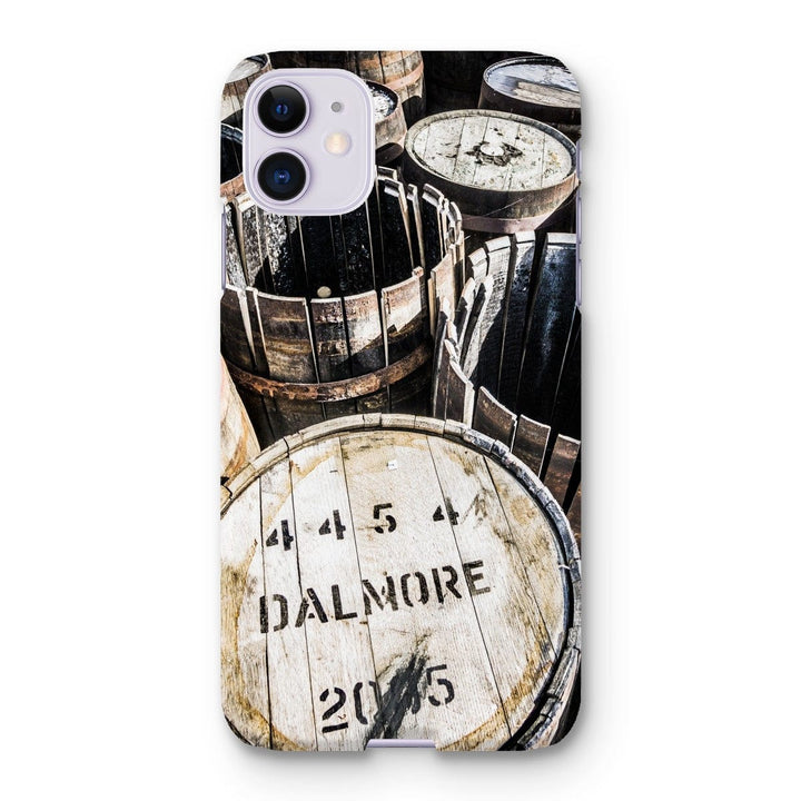 Dalmore Distillery Casks Snap Phone Case iPhone 11 / Gloss by Wandering Spirits Global