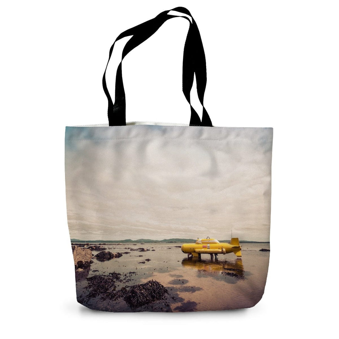 Bruichladdich Yellow Submarine Soft Colour Canvas Tote Bag 14"x18.5" by Wandering Spirits Global