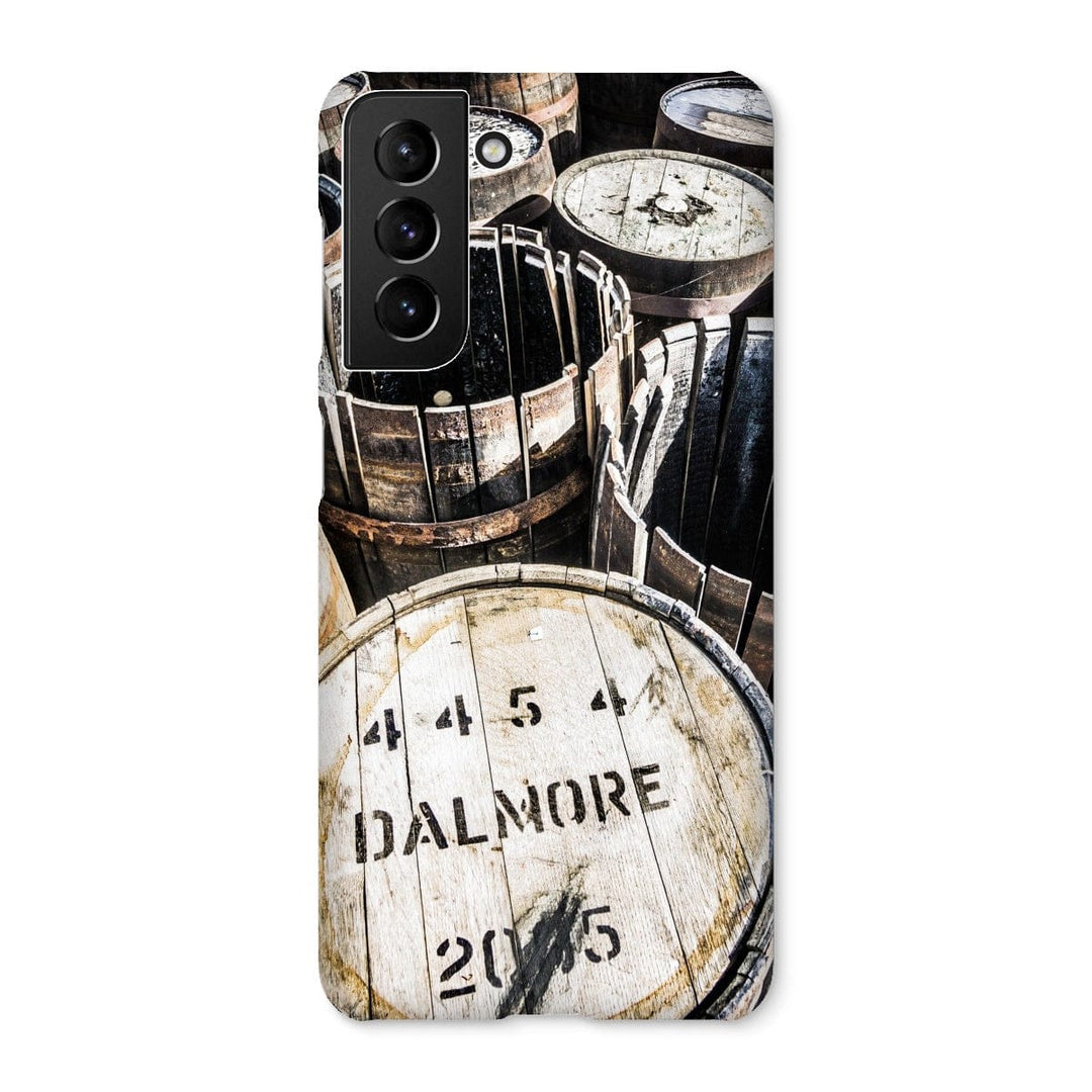 Dalmore Distillery Casks Snap Phone Case Samsung Galaxy S21 / Gloss by Wandering Spirits Global