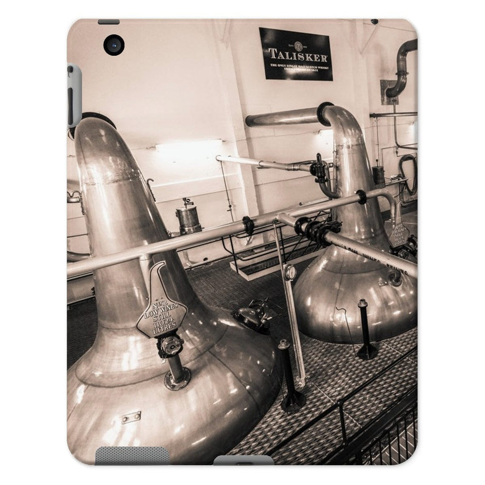 Low Wines and Wash Stills Talisker Golden Toned Tablet Cases iPad 2/3/4 / Gloss by Wandering Spirits Global