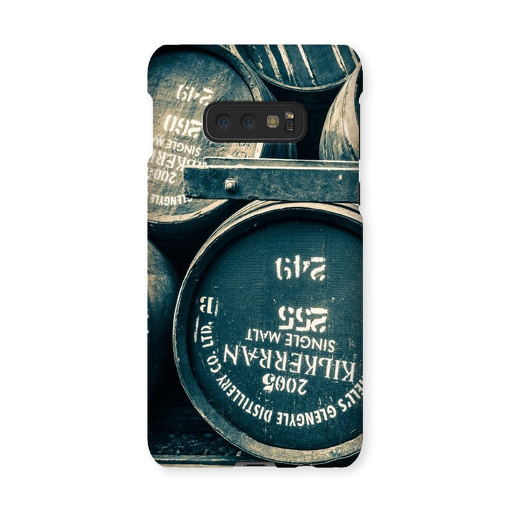 Kilkerran Casks Snap Phone Case Samsung Galaxy S10E / Gloss by Wandering Spirits Global