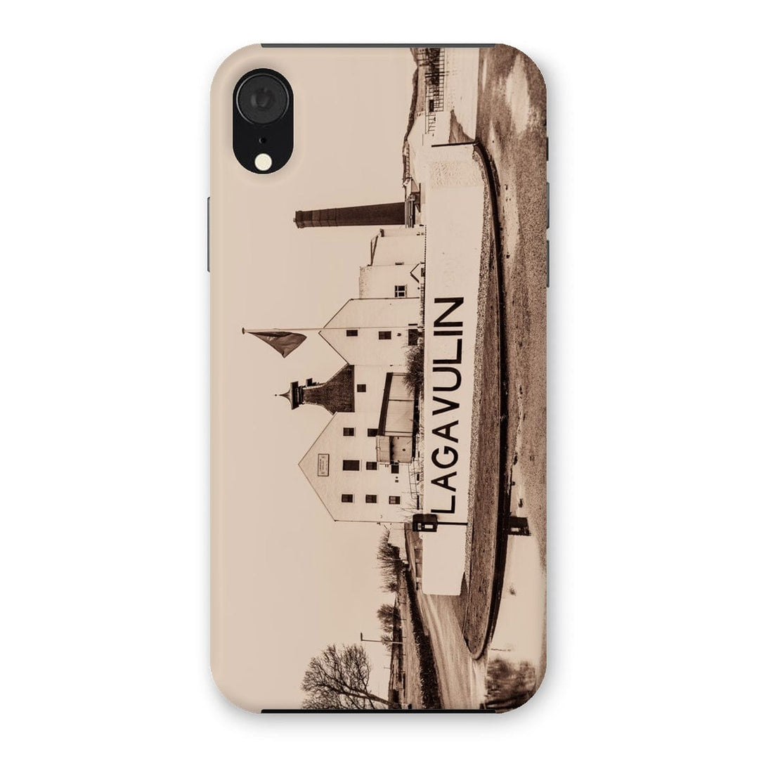 Lagavulin Distillery Sepia Toned Snap Phone Case iPhone XR / Gloss by Wandering Spirits Global