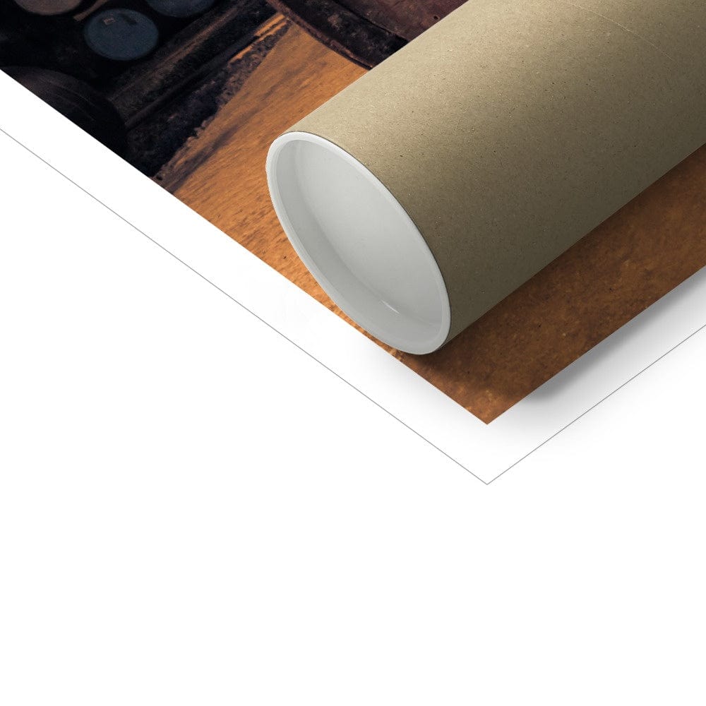 Brora 1977 Cask Hahnemühle Photo Rag Print by Wandering Spirits Global