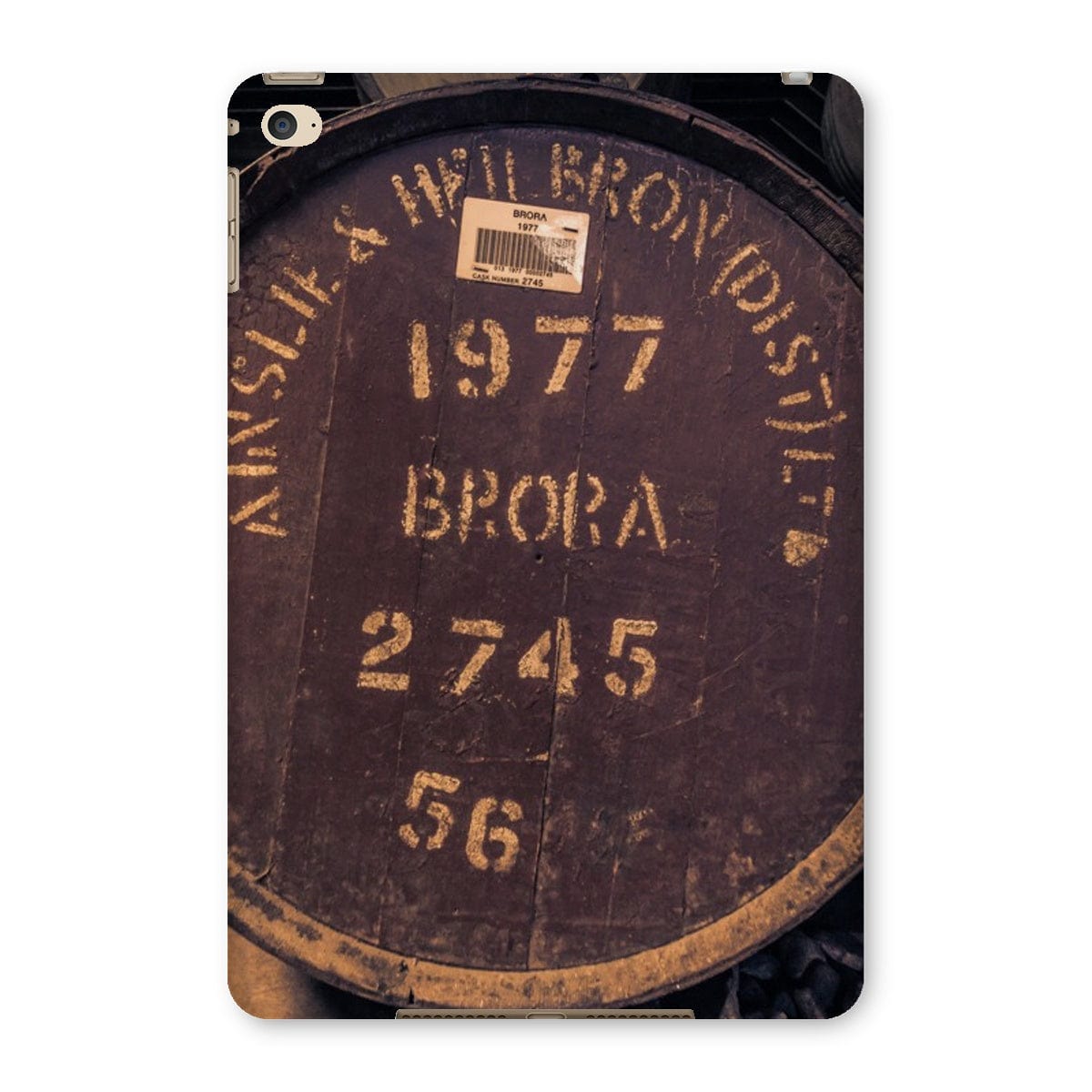 Brora 1977 Cask Tablet Cases iPad Mini 4 / Gloss by Wandering Spirits Global