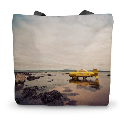 Bruichladdich Yellow Submarine Soft Colour Canvas Tote Bag 14"x18.5" by Wandering Spirits Global