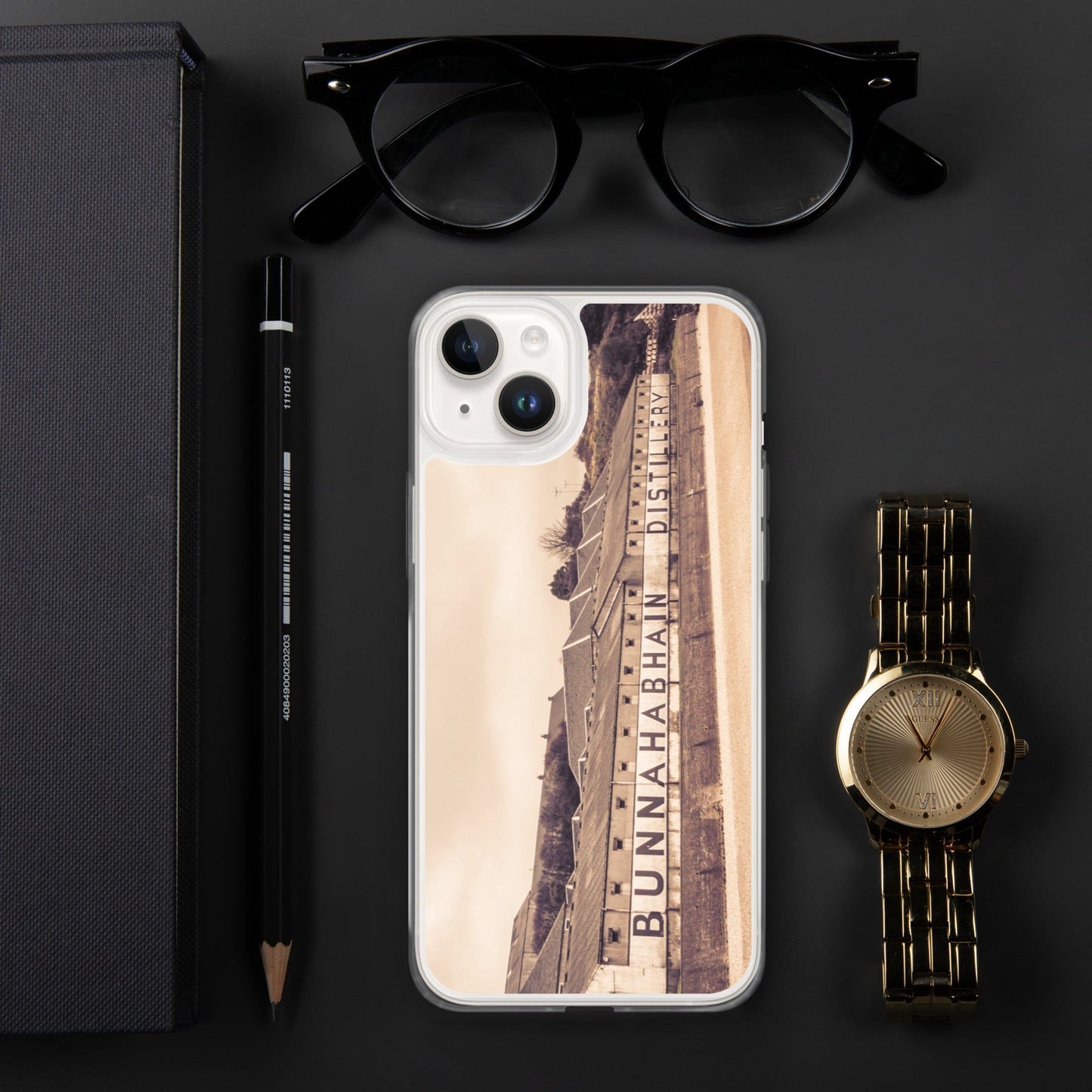 Bunnahabhain Distillery Soft Colour iPhone Case by Wandering Spirits Global