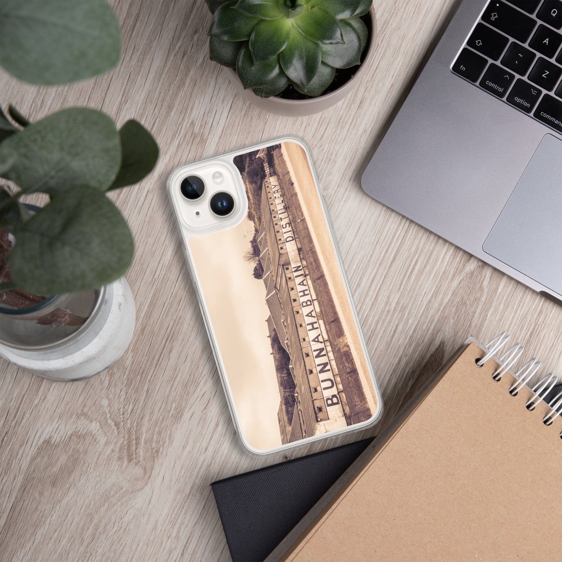 Bunnahabhain Distillery Soft Colour iPhone Case iPhone 14 Plus by Wandering Spirits Global