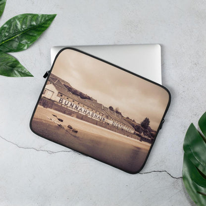 13 in Bunnahabhain Distillery Soft Colour Laptop Sleeve by Wandering Spirits Global