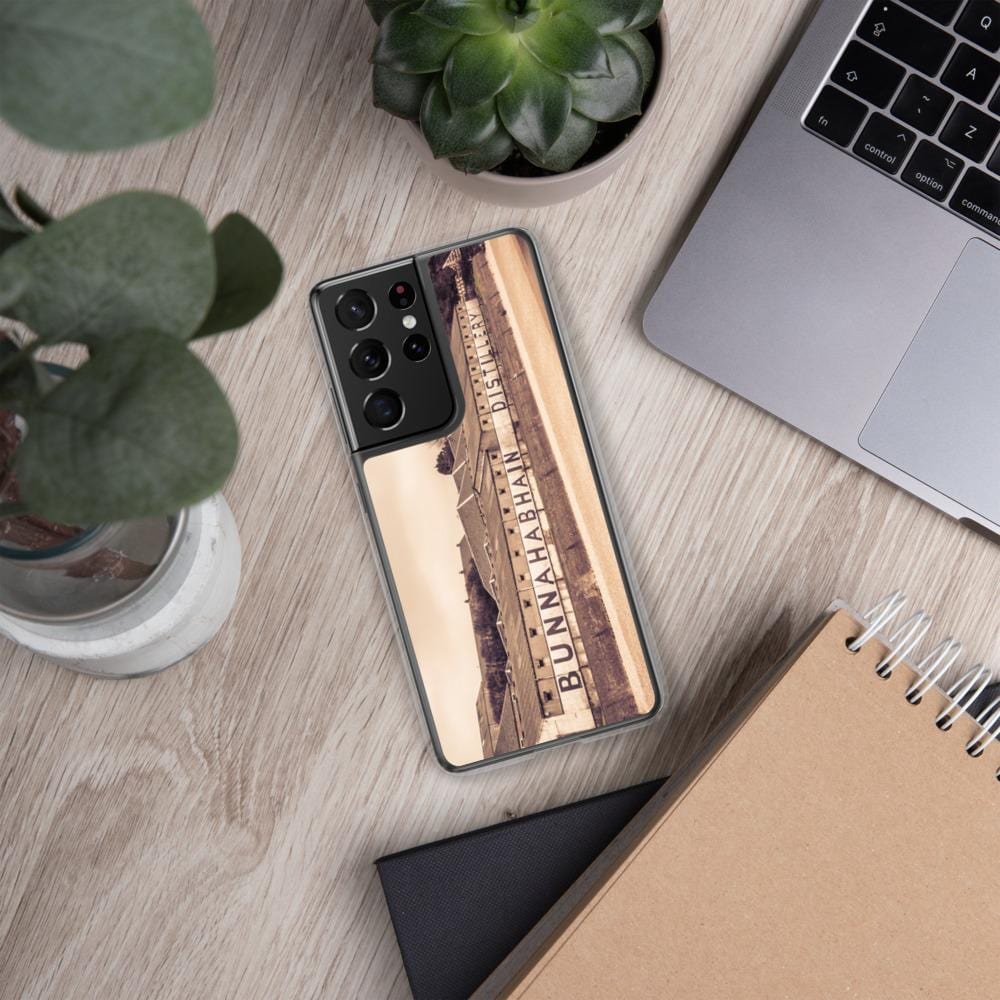 Samsung Galaxy S21 Ultra Bunnahabhain Distillery Soft Colour Samsung Case by Wandering Spirits Global