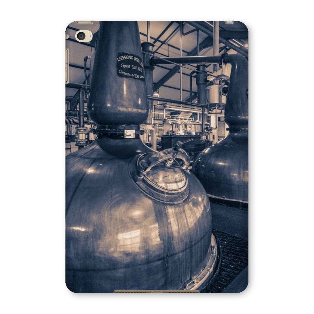Spirit and Wash Stills Laphroaig Distillery Purple Toned Tablet Cases iPad Mini 4 / Gloss by Wandering Spirits Global